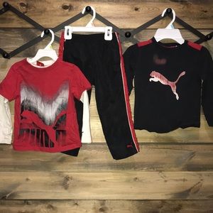 Puma Long Sleeved Tee Pants